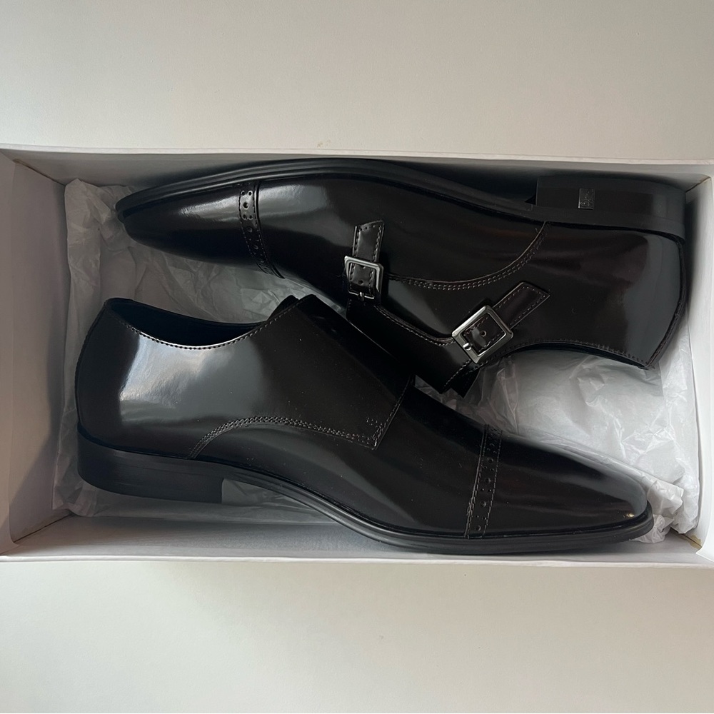 Versace Collection Double Monk Strap Shoes
